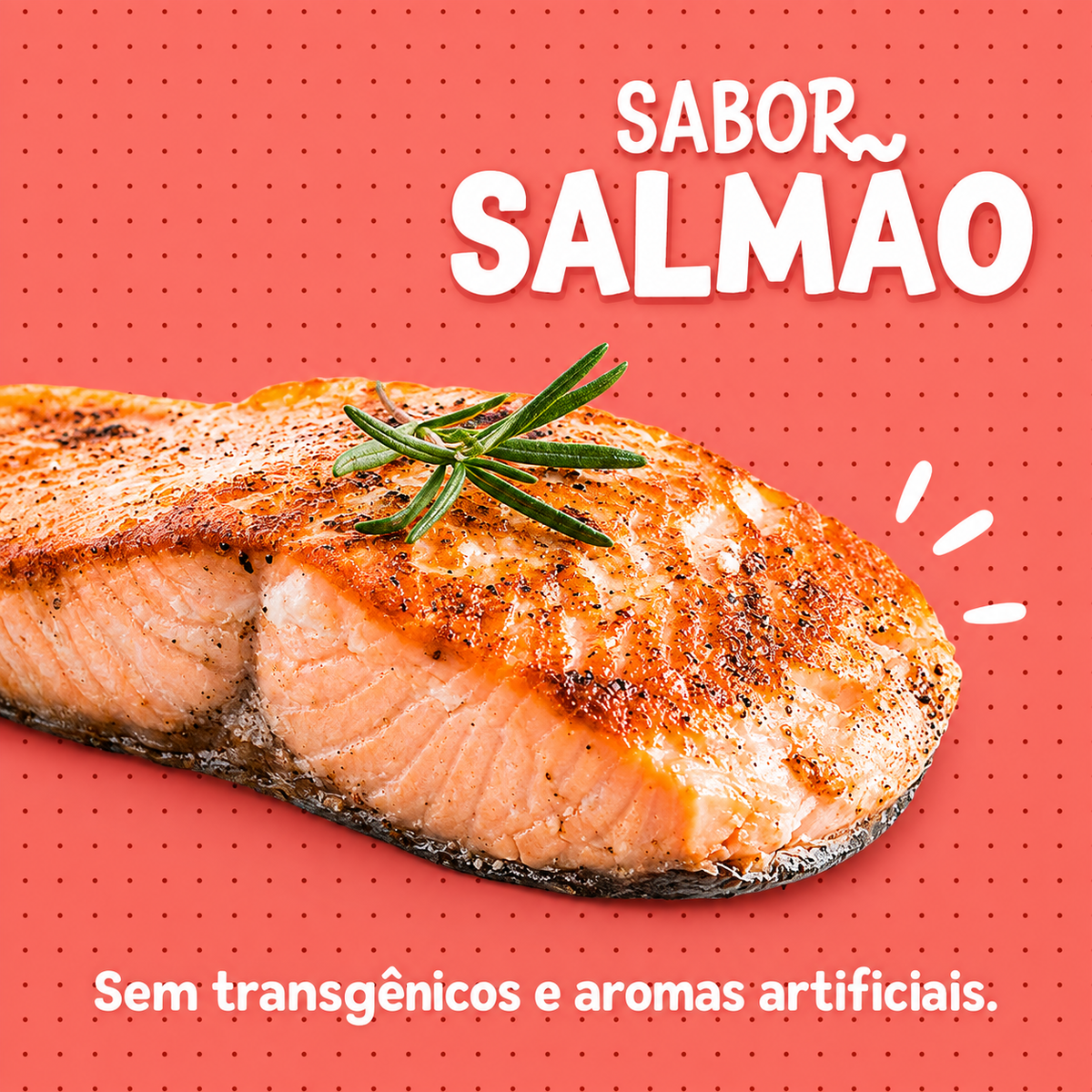 Petisco Snack Quatree Gatos Nuggets Salmão Bola de Pelo 150g