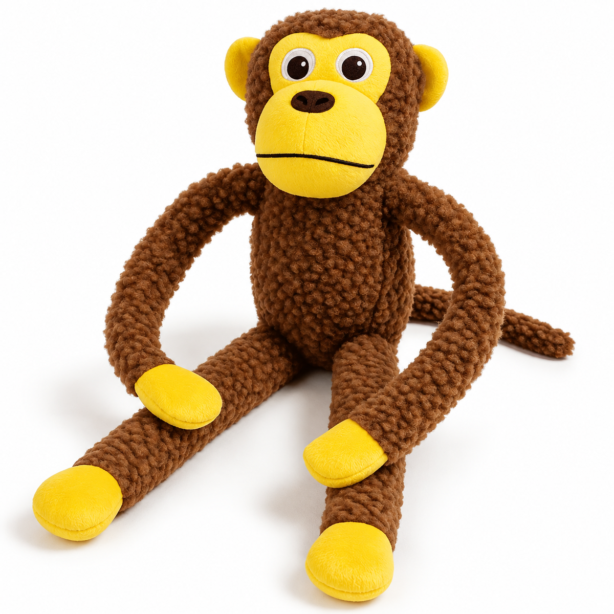 Brinquedo Pelúcia Pet Macaco Interativo para Cães