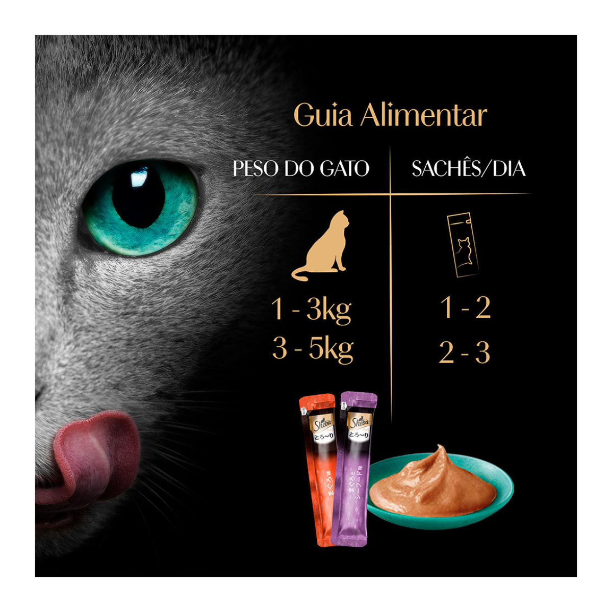 Petisco Sheba Cremoso Churu Para Gatos Sabor Atum 4 Unidades