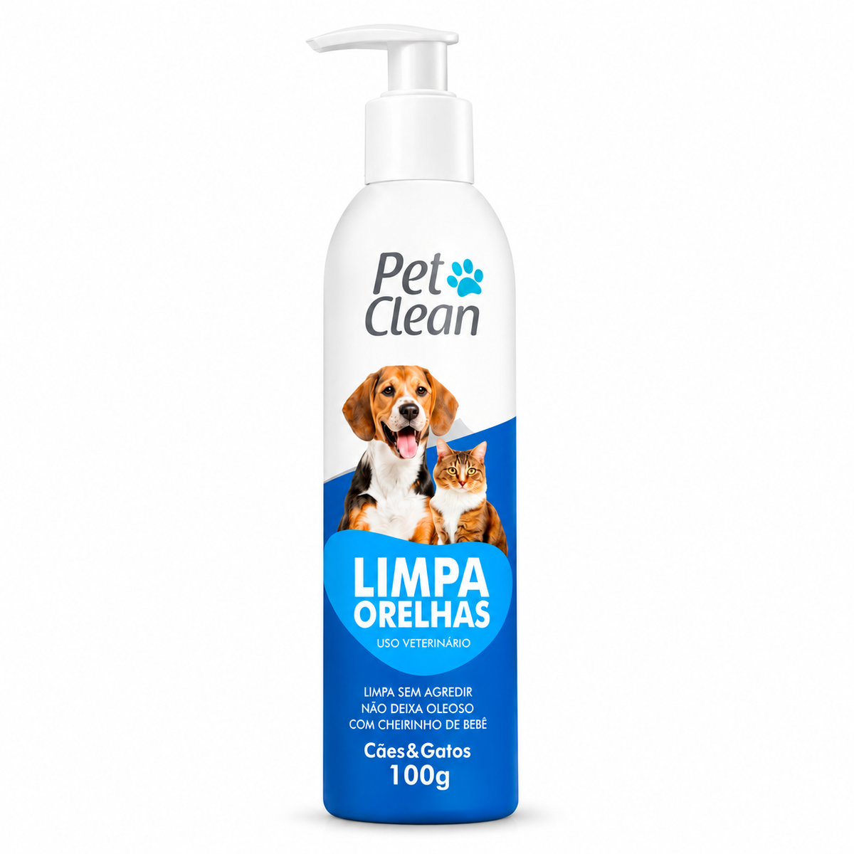 Limpa orelha Pet Clean 100 G