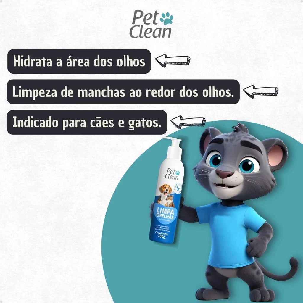Limpa lagrimas Pet Clean 100 ml