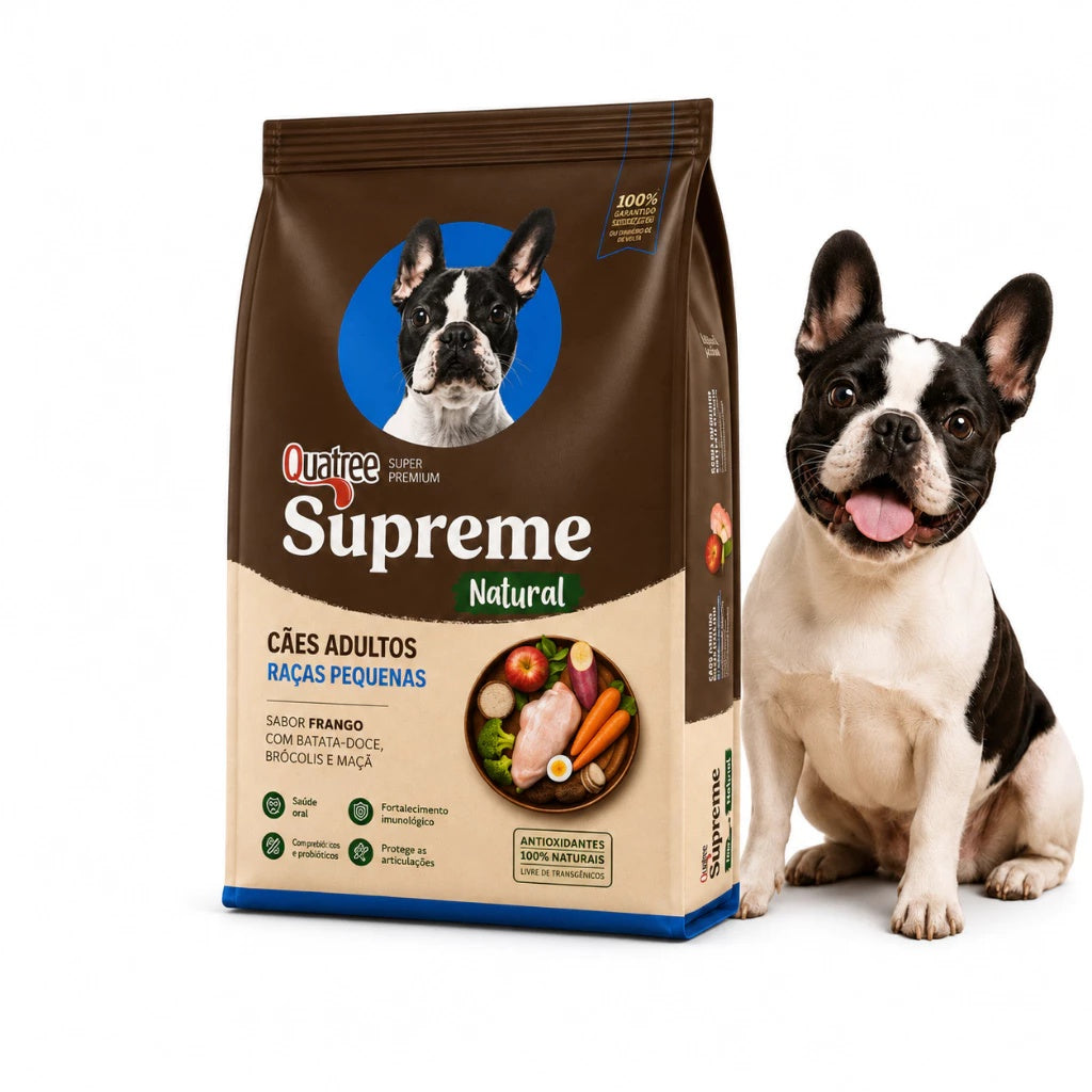 Ração Cachorros Adultos Quatree Supreme Raças Pequenas 10kg