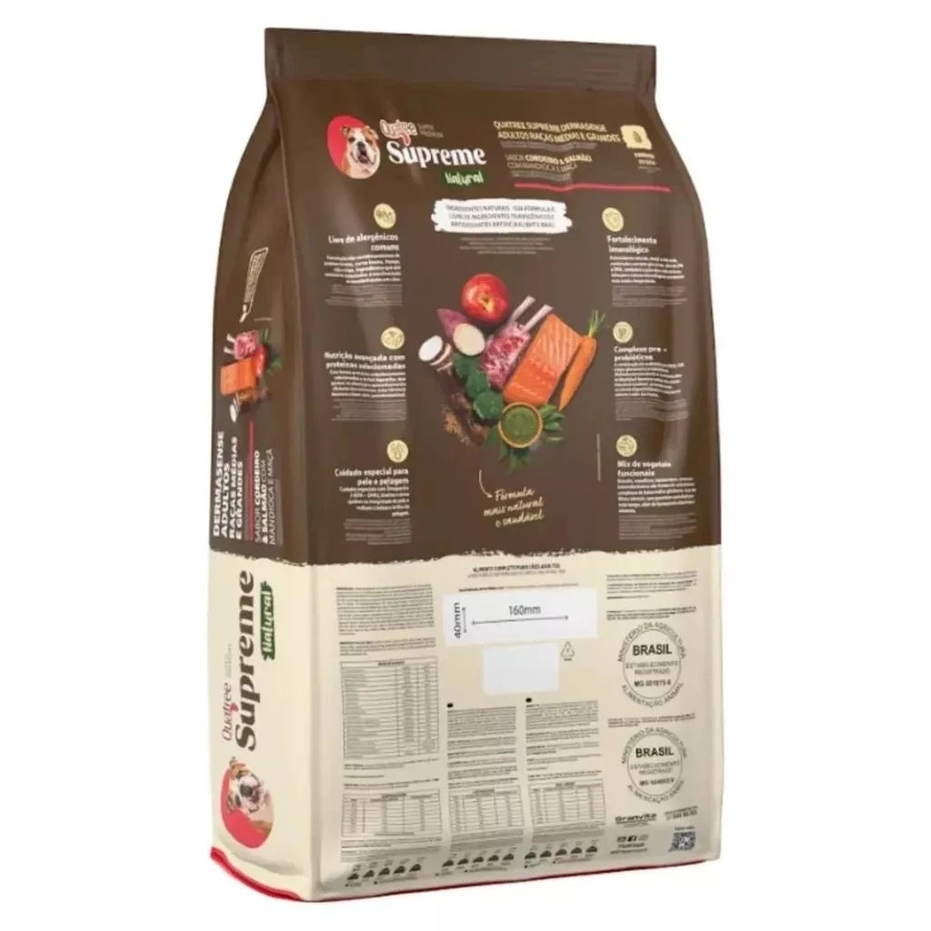 Ração Quatree Supreme Dermato para Cães Adultos  15kg