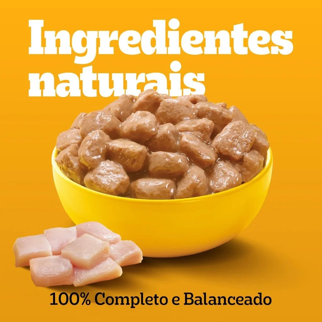 Sache Cachorro Pedigree Frango Raças Pequenas 100g